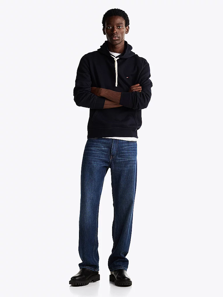 Tommy Hilfiger essential sweat à capuche en molleton homme - Taille M Desert Sky 6